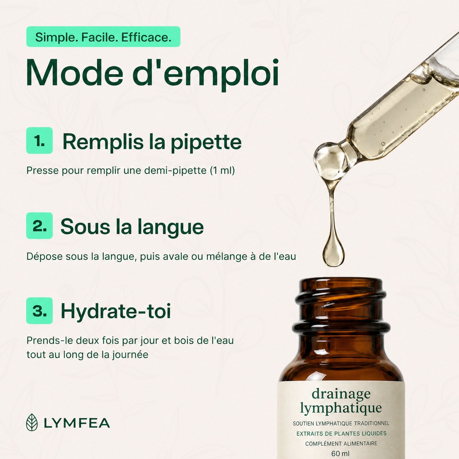 Lymfea Gouttes bien-être